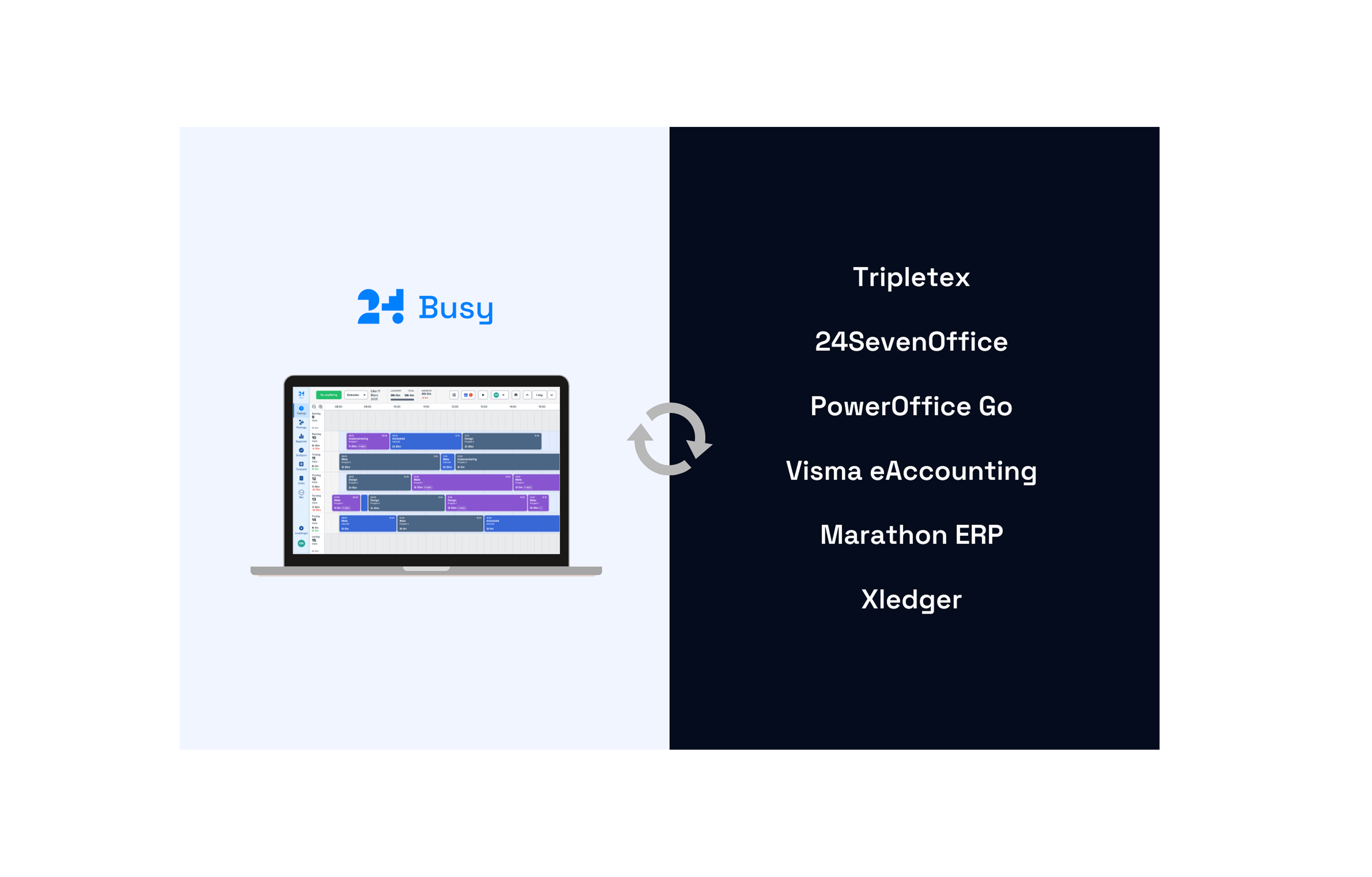 24Busy integrationer